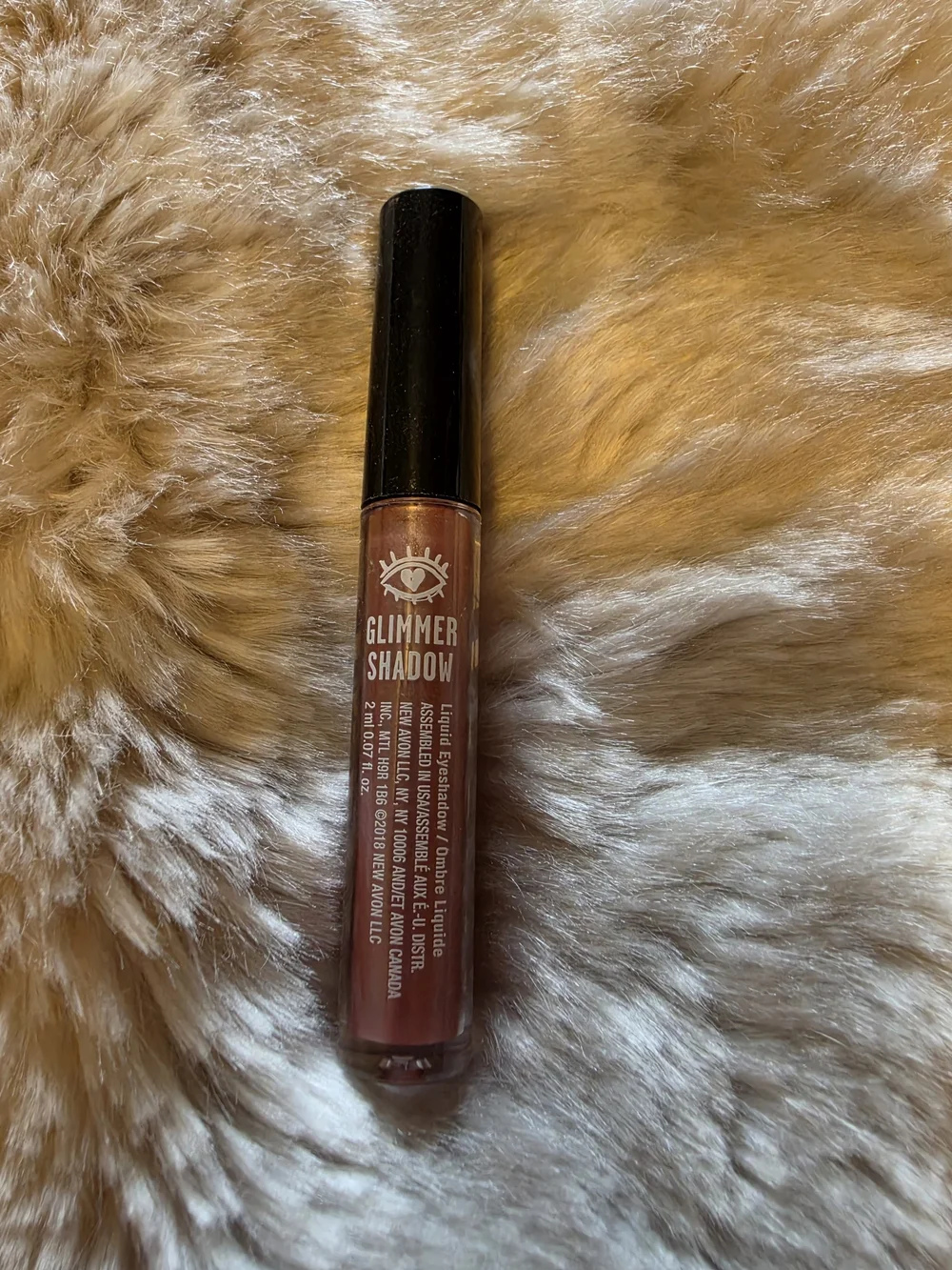 Avon Pink Liquid Lip Gloss - Sheer Metallic Shine